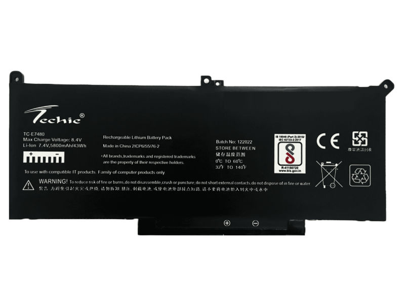TECHIE BATTERY FOR DELL E7480/F3YGT